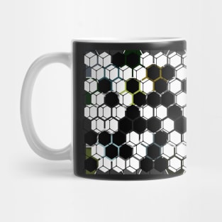 Abstract Black And White Mug